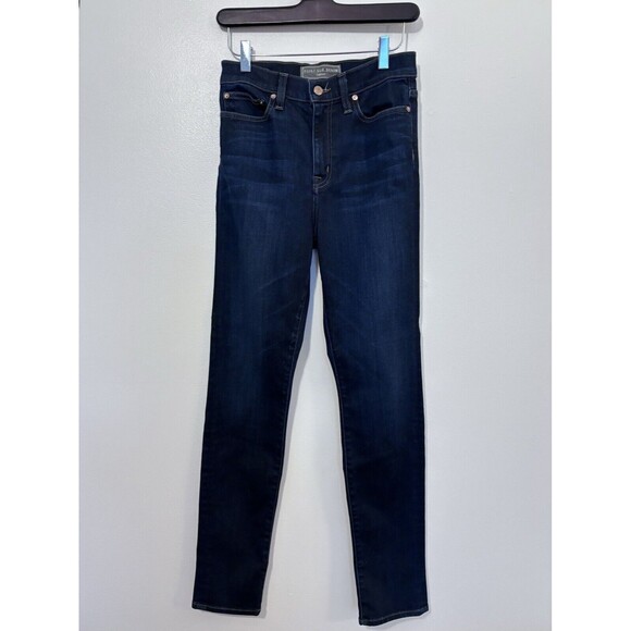 Point Sur Jeans Womens Size 27 Hightower Straight Dark Washed Jeans - Picture 1 of 5